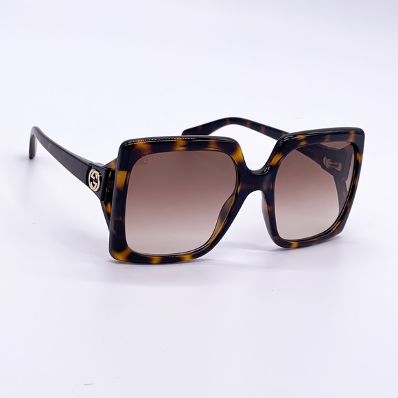 NEW GUCCI WOMEN HAVANA SUNGLASSES - Picture 5 of 7
